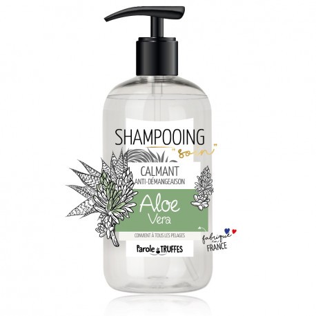Shampooing calmant anti-démangeaisons à l'Aloé Véra